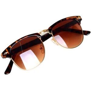 Classic Tortoise Round Sunglasses